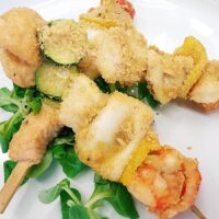 Spiedini gratinati